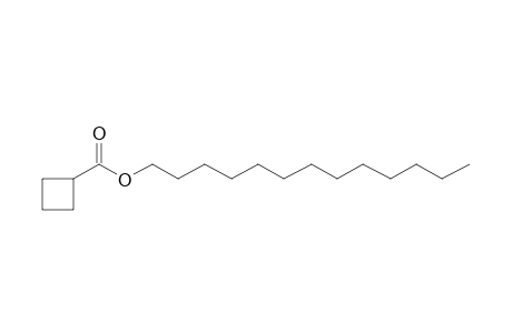 Cyclobutanecarboxylic acid, tridecyl ester