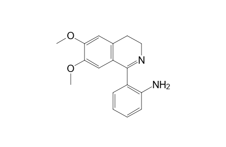 6,7-Dimethoxy-1-(2-aminophenyl)-3,4-dihydroisoquinoline