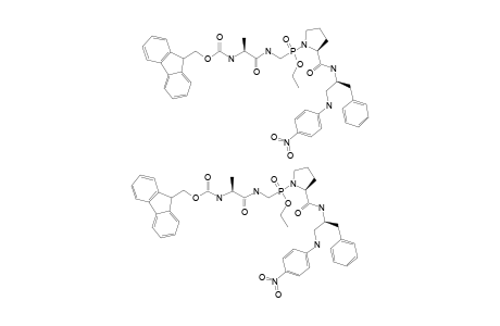 FMOC-ALA-GLY-OMEGA-(PO2ET-N)PRO-PHE-OMEGA-(CH2-N)-PNA