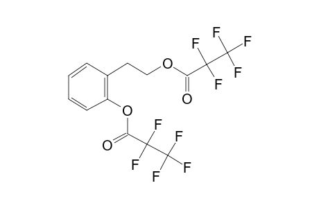 2-Hydroxyphenethyl alcohol, di(pentafluoropropionate)