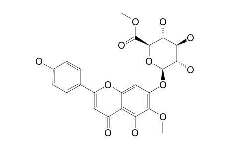 HISPIDULIN-7-O-BETA-D-GLUCURONIDE-METHYLESTER