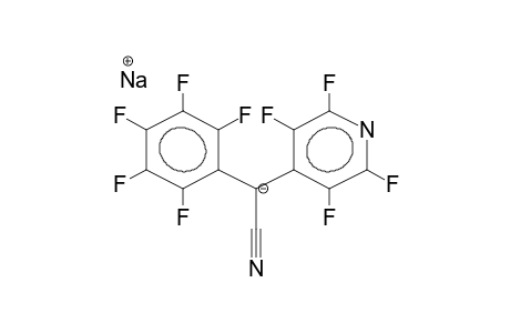 ALPHA-PENTAFLUOROPHENYL-ALPHA-(TETRAFLUOROPYRID-4-YL)ACETONITRILE,SODIUM SALT