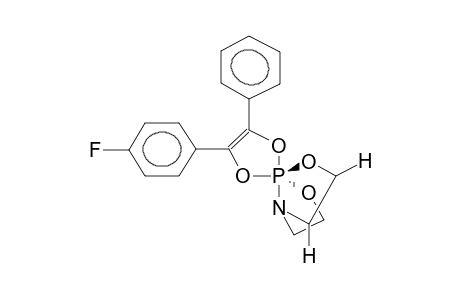 [1-PHENYL-2-(4-FLUOROPHENYL)ETHYNEDIOXY](N,O-DIMETHYLENEAMINOOXY)(N,O'-DIMETHYLENEAMINOOXY)PHOSPHORANE