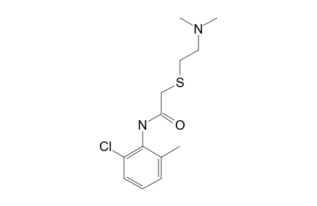 6'-chloro-2-{[2-(dimethylamino)ethyl]thio}-o-acetotoluidide