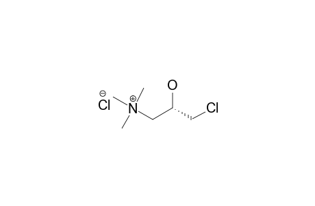 (S)-(-)-(3-Chloro-2-hydroxypropyl)trimethylammonium chloride