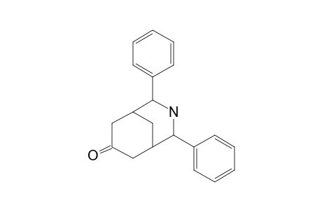 2,4-Diphenyl-3-azabicyclo[3.3.1]nonan-9-one