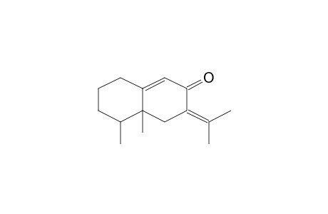 2(3H)-Naphthalenone, 4,4a,5,6,7,8-hexahydro-4a,5-dimethyl-3-(1-methylethylidene)-, (4ar-cis)-