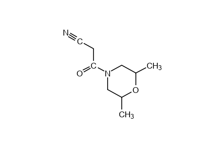 2,6-dimethyl-beta-oxo-4-morpholinepropionitrile