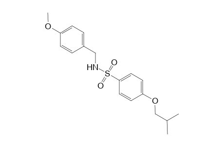 benzenesulfonamide, N-[(4-methoxyphenyl)methyl]-4-(2-methylpropoxy)-