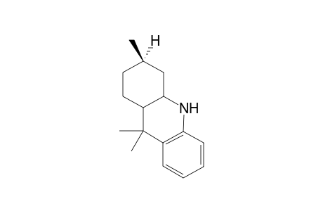 trans3(R)-3,9,9-Trimethyloctahydroacridine