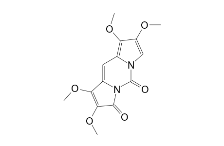 1,2,8,9-TETRAMETHOXY-3H,5H-DIPYRROLO-[1,2-C:2',1'-F]-PYRIMIDINE-3,5-DIONE