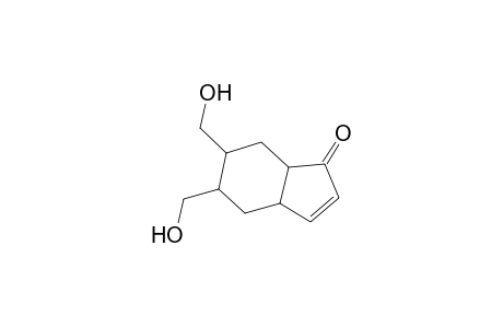 1H-Inden-1-one, 3a,4,5,6,7,7a-hexahydro-5,6-bis(hydroxymethyl)-