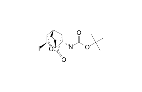 (R-1,C-2,T-3,T-6,C-7,T-10)-10-TERT.-BUTOXYCARBONYLAMINO-2-IODO-4-OXATRICYCLO-[4.3.1.0(3,7)]-DECAN-5-ONE