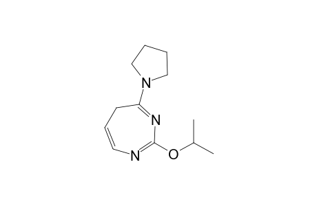 4-Pyrrolidino-2-isopropoxy-5H-1,3-diazepine