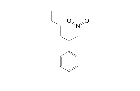 1-Methyl-4-(1-nitromethyl-penthyl)-benzene