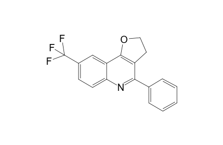 8-(Trifluoromethyl)-2,3-dihydro-4-phenylfuro[3,2-c]quinoline