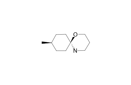 9-METHYL-1,5-OXAZASPIRO-[5.5]-UNDECANE;CIS-ISOMER