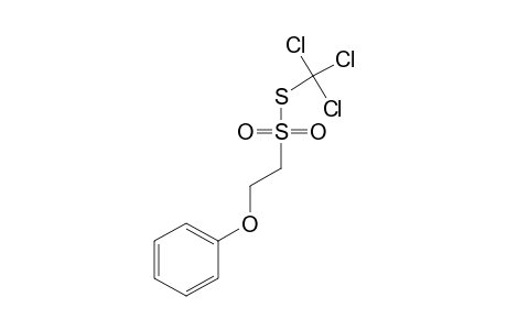 2-PHENOXYTHIOETHANESULFONIC ACID, S-TRICHLOROMETHYL ESTER