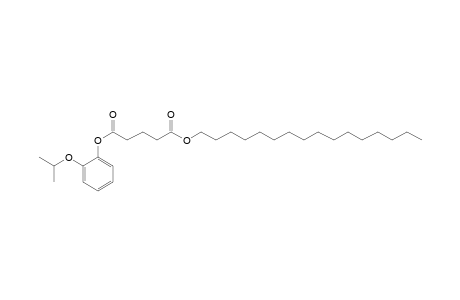 Glutaric acid, 2-isopropoxyphenyl hexadecyl ester