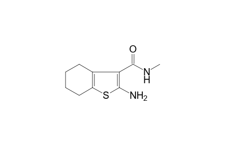 Benzo[b]thiophene-3-carboxamide, 2-amino-4,5,6,7-tetrahydro-N-methyl-