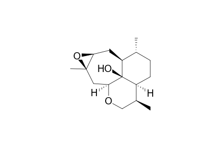 4,8,13-Trimethyl-2,13-dioxatetracyclo[7.5.1(1,9).0(5,15).0(11,13)]pentadecan-15-ol