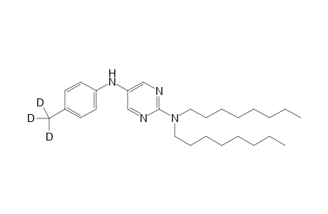 N2 ,N2 -Dioctyl-N5 -(4-(methyl-d3)phenyl-)pyrimidine-2,5-diamine