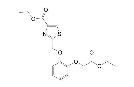 1-[2'-(4'-CARBETHOXY)-THIAZOLYL]-METHYLOXY-2-CARBETHOXYMETHYLOXYBENZENE