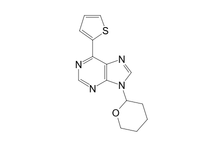 9-(TETRAHYDRO-2H-PYRAN-2-YL)-6-(2-THIENYL)-9H-PURINE