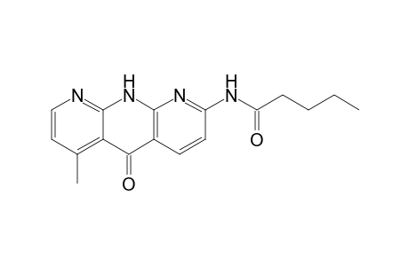 N-(5-keto-6-methyl-10H-anthyridin-2-yl)valeramide