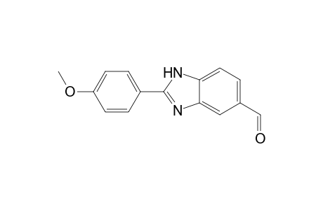 2-(p-Methoxyphenyl)-benzimidazole-5 / 6-carbaldehyde
