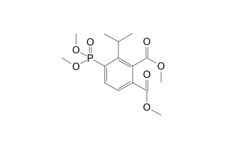 Dimethyl 4-(dimethoxyphosphoryl)-3-isopropylphthalate