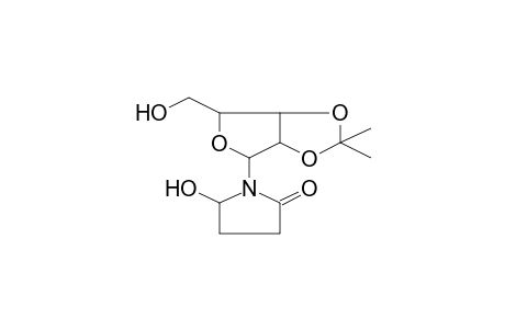 1-(2,2-dimethyl-6-methylol-3a,4,6,6a-tetrahydrofuro[3,4-d][1,3]dioxol-4-yl)-5-hydroxy-2-pyrrolidone