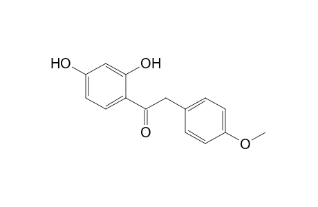 2',4'-Dihydroxy-2-(4-methoxyphenyl)acetophenone