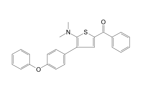 5-(DIMETHYLAMINO)-4-(p-PHENOXYPHENYL)-2-THIENYL PHENYL KETONE