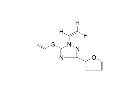 1-VINYL-5-VINYLTHIO-3-(2-FURYL)-1,2,4-TRIAZOLE