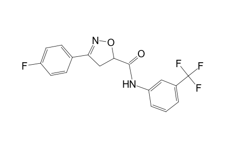 5-isoxazolecarboxamide, 3-(4-fluorophenyl)-4,5-dihydro-N-[3-(trifluoromethyl)phenyl]-