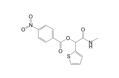 2-(4-Nitrobenzoyloxy)-N-methyl-2-(2-thienyl)acetamide