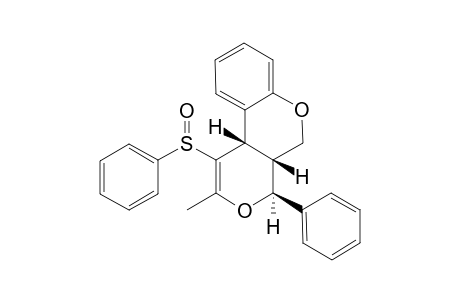 (4RS,4ASR,10BRS)-4A,10B-DIHYDRO-2-METHYL-4-PHENYL-1-PHENYLSULFINYL-4H,5H-PYRANO-[3,4-C]-[1]-BENZOPYRAN