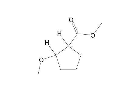 trans-2-METHOXYCYCLOPENTANECARBOXYLIC ACID, METHYL ESTER