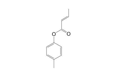 2-Butenoic acid, 4-methylphenyl ester, (E)-