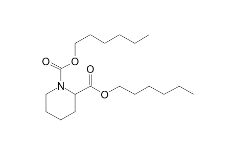 Pipecolic acid, N-hexyloxycarbonyl-, hexyl ester