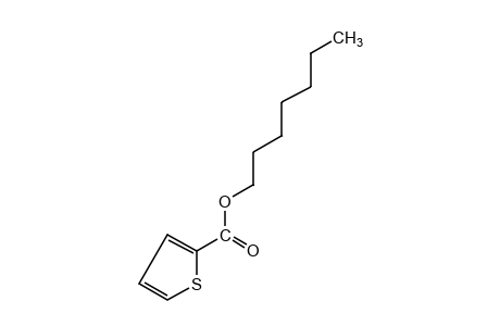 2-thiophenecarboxylic acid, heptyl ester