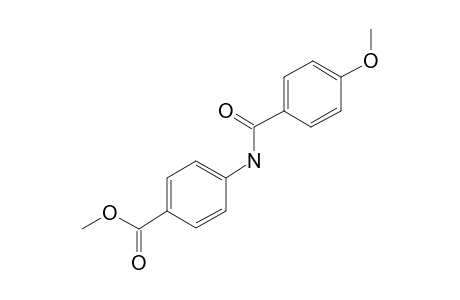 Methyl 4-[(4-methoxybenzoyl)amino]benzoate