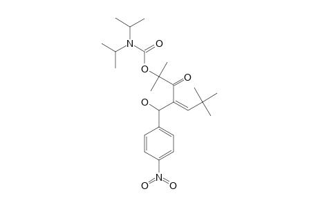 (Z)-3-[1-HYDROXY-1-(4-NITROPHENYL)-METHYL]-1,1,5,5-TETRAMETHYL-2-OXO-3-HEXENYL-N,N-DIISOPROPYLCARBAMATE