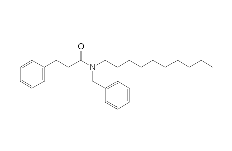 Propionamide, 3-phenyl-N-benzyl-N-decyl-