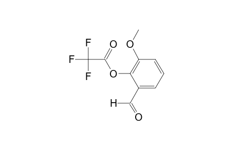 2-Hydroxy-3-methoxybenzaldehyde, trifluoroacetate