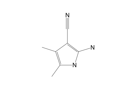 2-Amino-4,5-dimethyl-pyrrole-3-carbonitrile