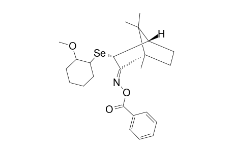 [(1R)-2-BENZOYL-OXIMO-ENDO-3-BORNYL]-(2-METHOXY-1-CYCLOHEXYL)-SELENIDE;MAJOR-ISOMER