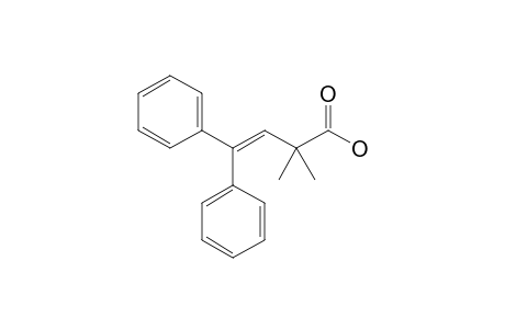 2,2-Dimethyl-4,4-diphenyl-3-butenoic acid