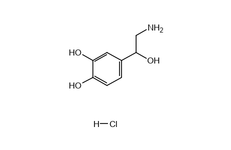 DL-alpha-(aminomethyl)-3,4-dihydroxybenzyl alcohol, hydrochloride